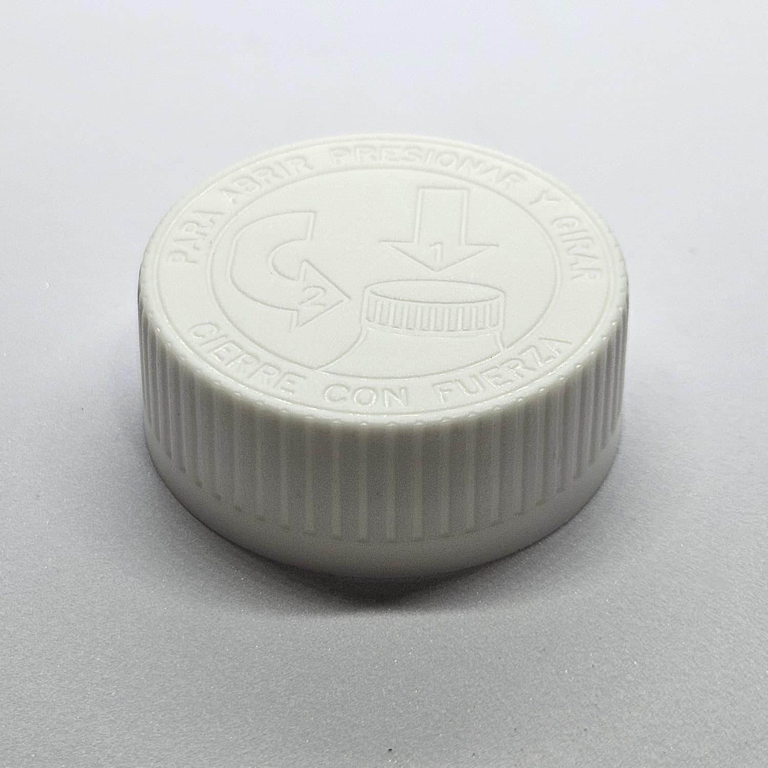 Tapa de seguridad CRC R-38 blanca